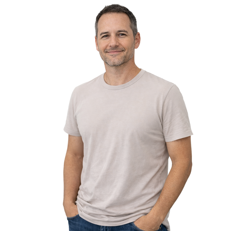 Austin dermatology patient portrait representing individuals who benefit from routine skin cancer screenings