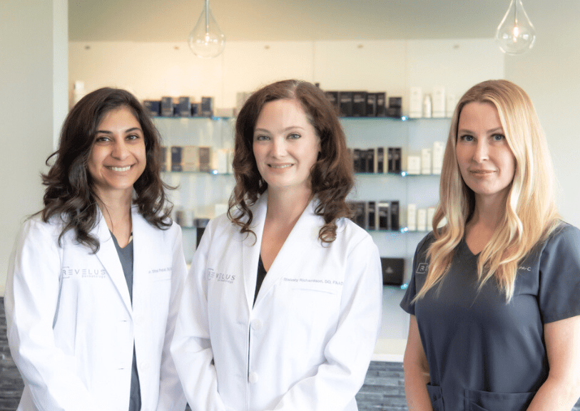 Providers at Revelus Dermatology in Austin, Texas