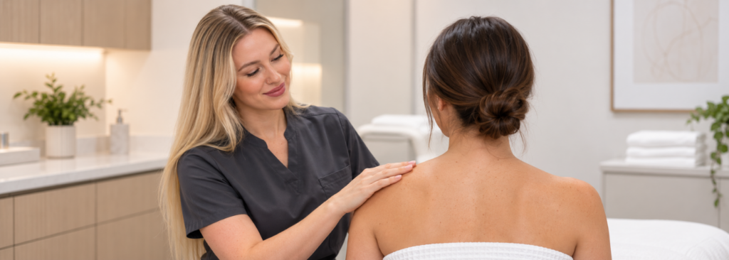 VI Peel Body fall special at Revelus Dermatology in Austin